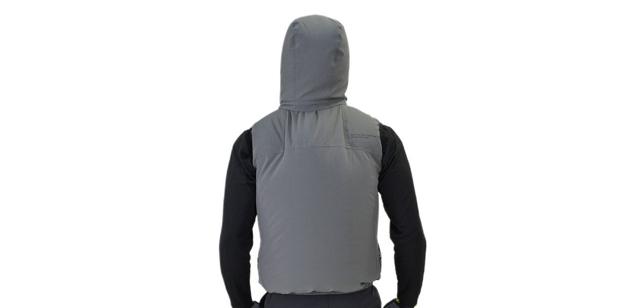 取外しフード付き