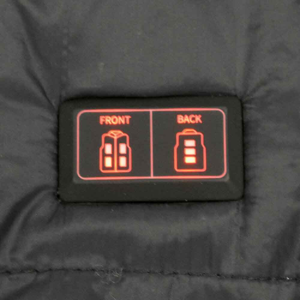 操作ボタンを胸に設置