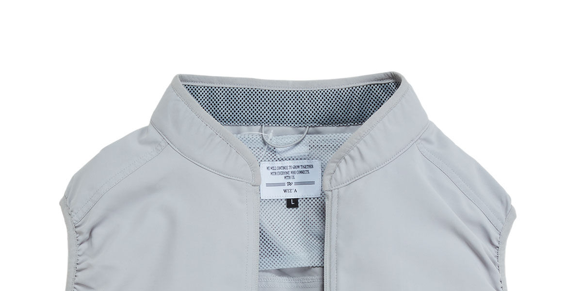 スタンドカラー襟