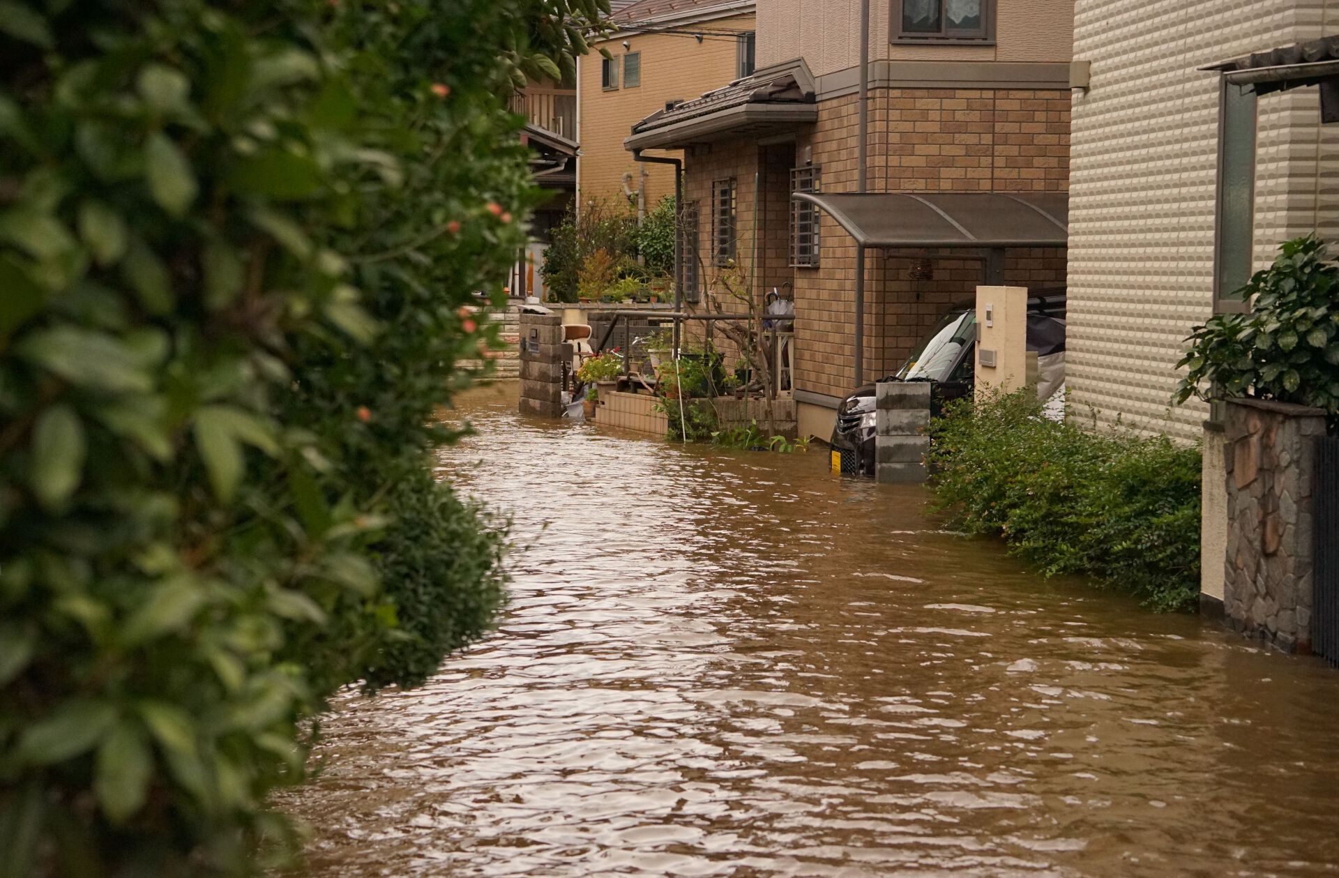 洪水から大切なものを守れる耐水性能