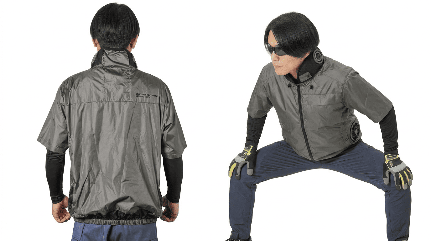 ペルチェ空調ウェア_後