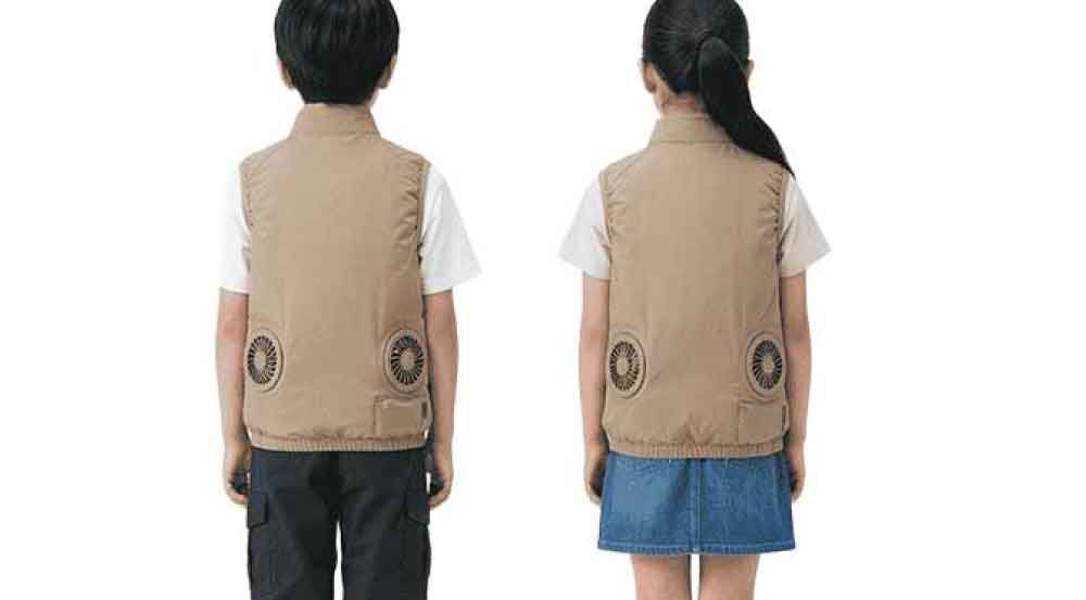 子供空調ウェア後