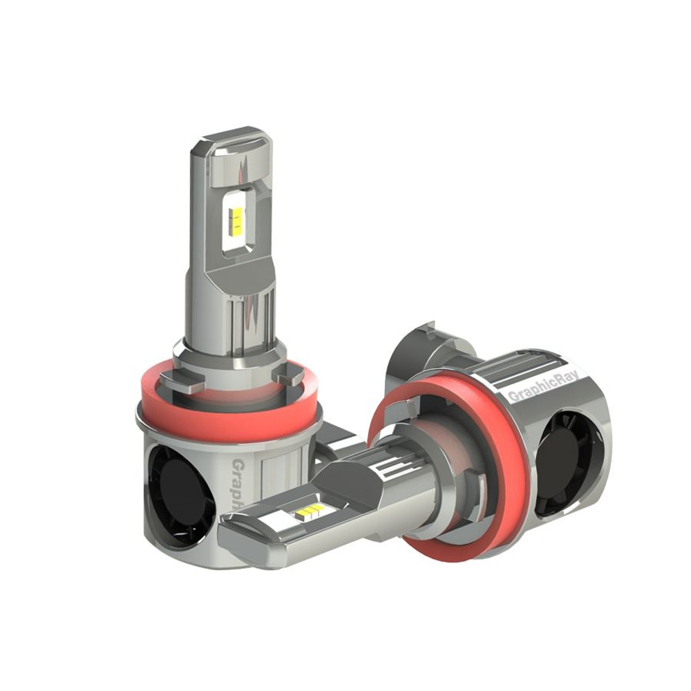 ＡＸＳ　ＬＥＤヘッドライトバルブ　ホワイトＧＲＸー721, ホワイト, H11・H8・H16共通