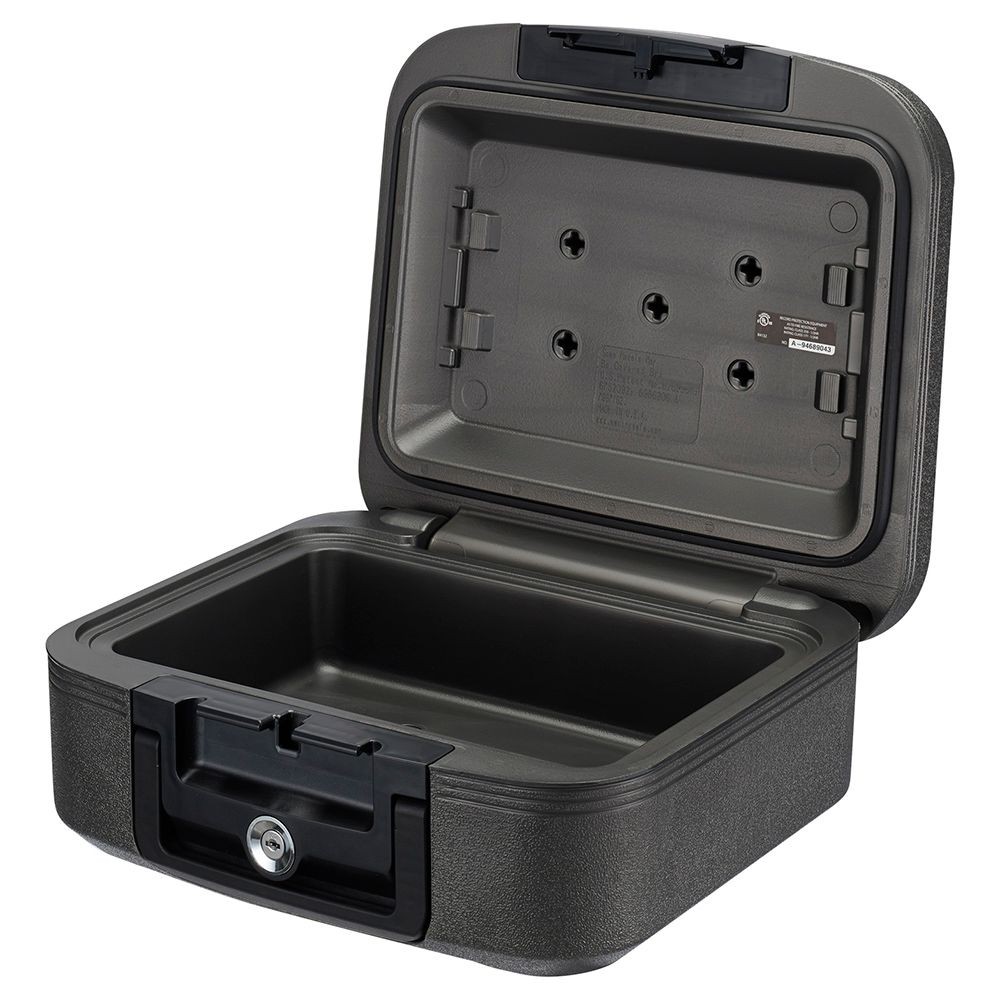 【期間限定特別価格】セントリー ポータブル耐火・防水保管庫 CHW20101, チャコールグレー, 容量：約7.8L