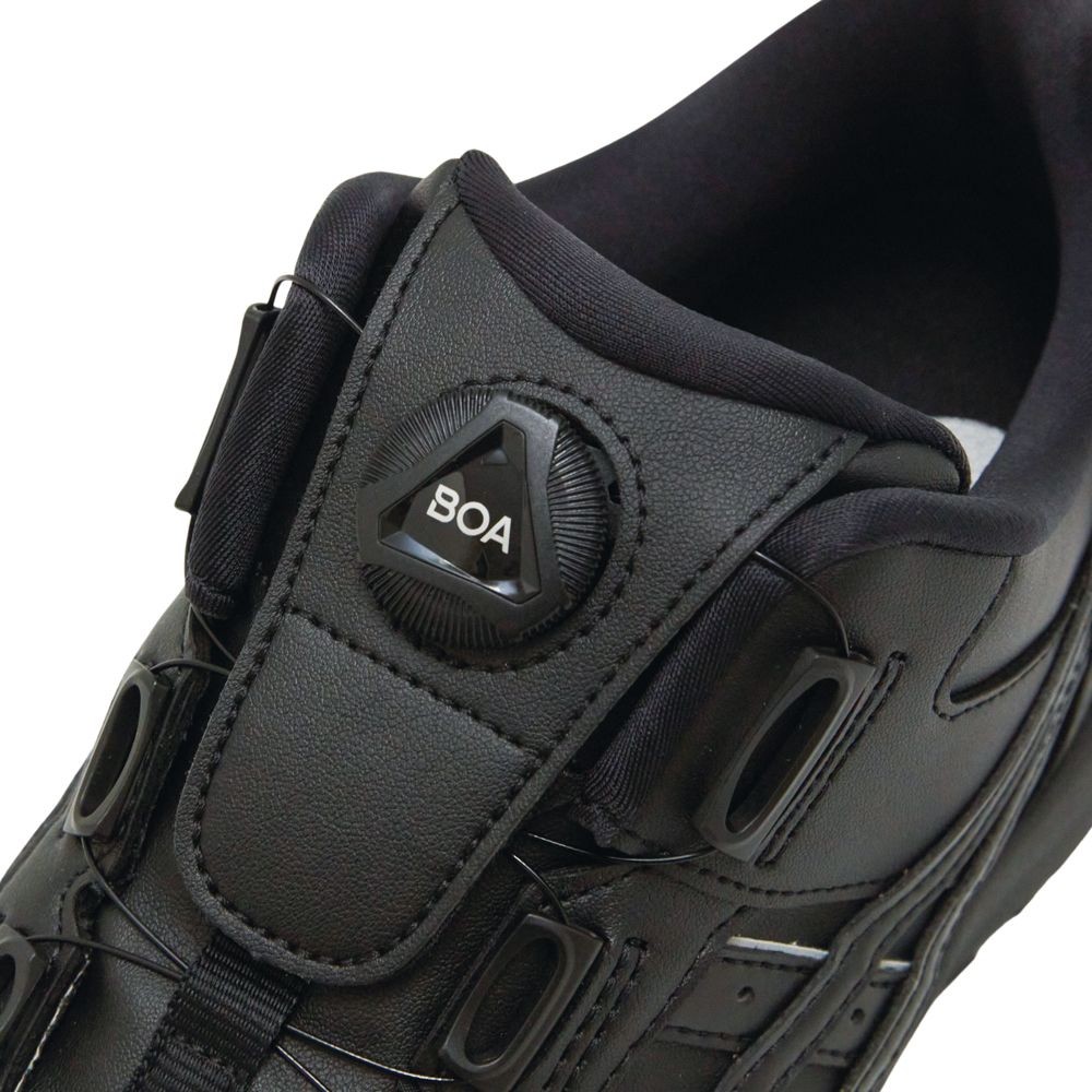 アシックス（ASICS） ウィンジョブ CP306 BOA ブラック×ブラック, ブラック×ブラック, 25.5cm