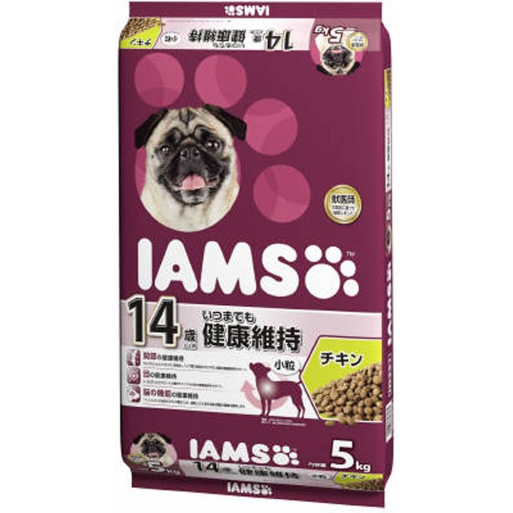 アイムス14歳以上用 いつでも健康維持 チキン小粒　5ｋｇ, チキン 小粒, 5kg