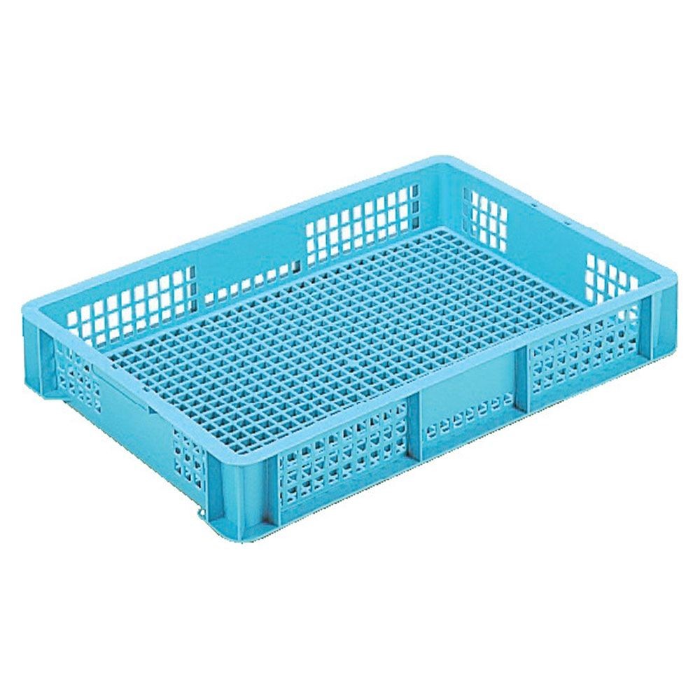 サンコー サンテナー B#27 ライトブルー 102703-00 ×10個セット【メーカー直送・代引不可】【法人限定】, ライトブルー, 10P