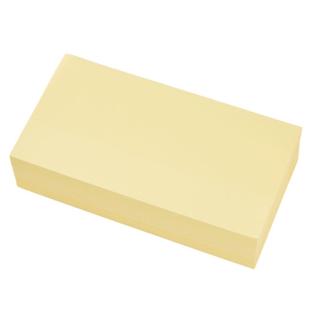 きれいにはれる大判付箋75ｘ150ｍｍ, イエロー（300）, 100枚入り