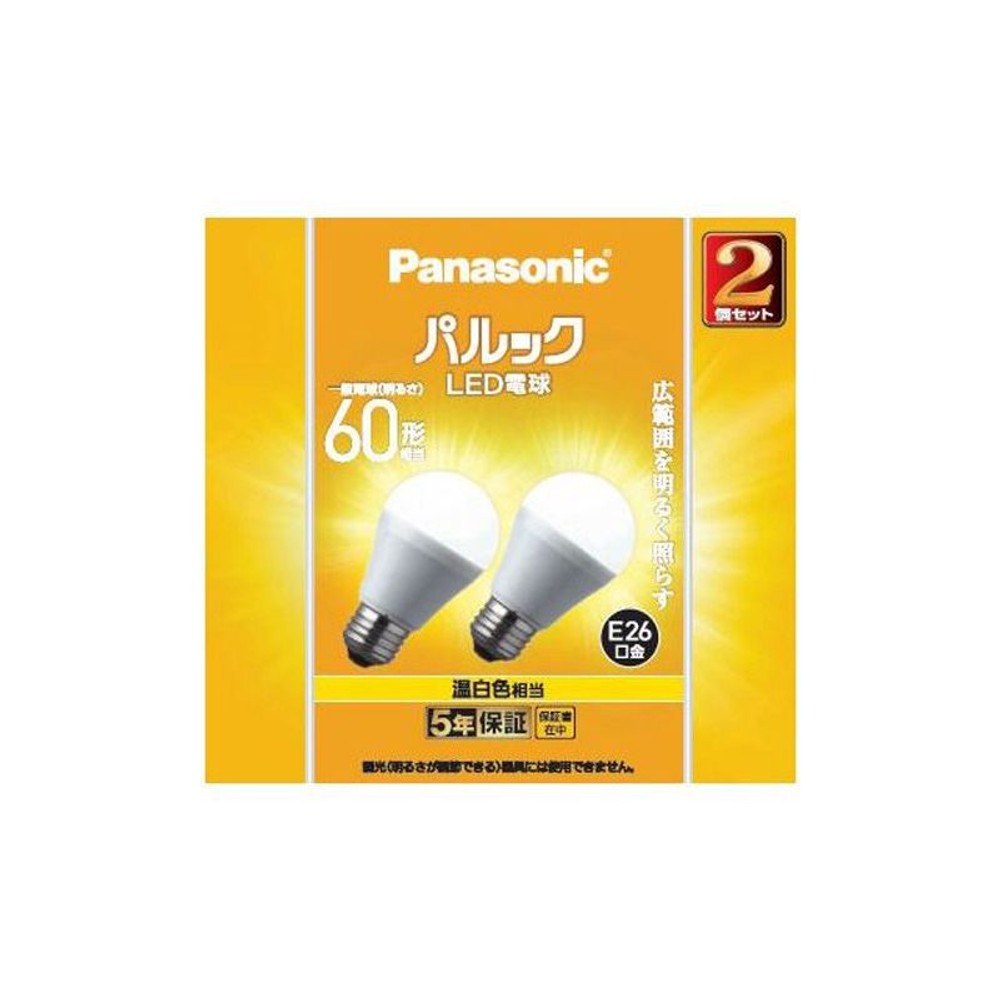 ＬＥＤ電球広配光　ＬＤＡ7ＷＷＧＫ6, その他カラー１, 1個入り