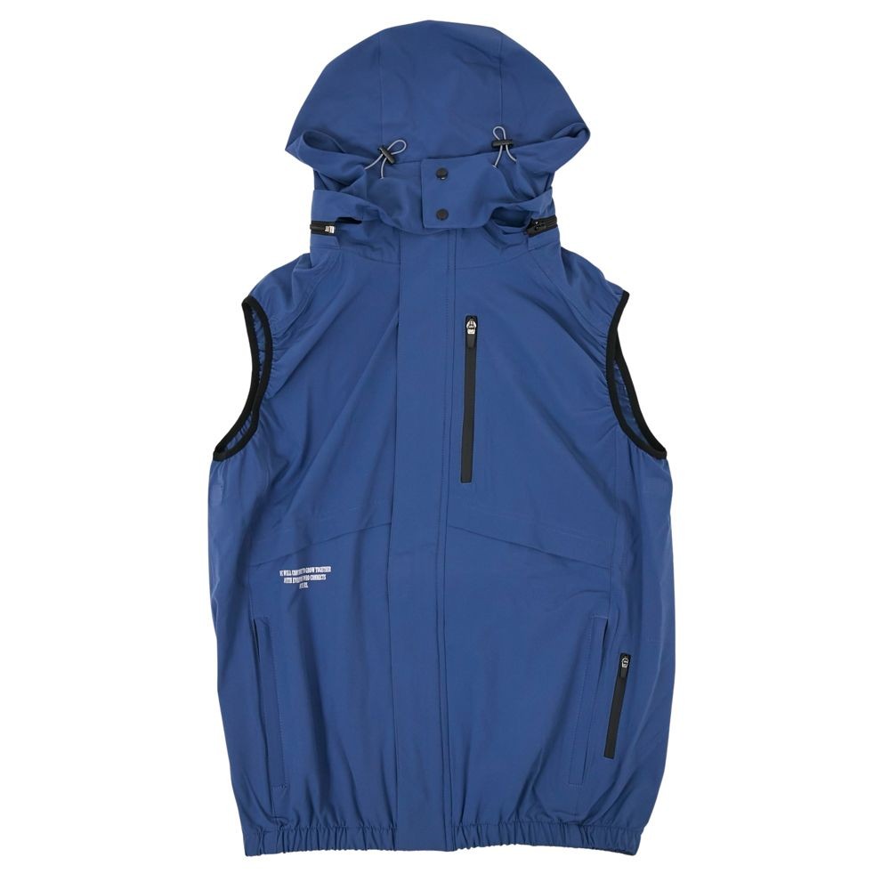 【2025年モデル】ウイザ WIZ'A 空調ウェアＰＲＯ　ベスト　ブルーグレー, ブルーグレー, Mサイズ