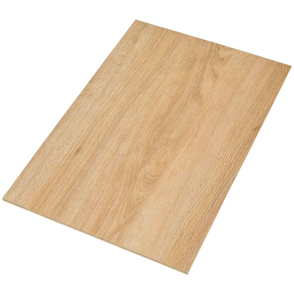 カットリアルプリント　ナチュラルオーク　約幅３００ｍｍ ５．５ｍｍ厚, 幅300(300), 長さ300mm