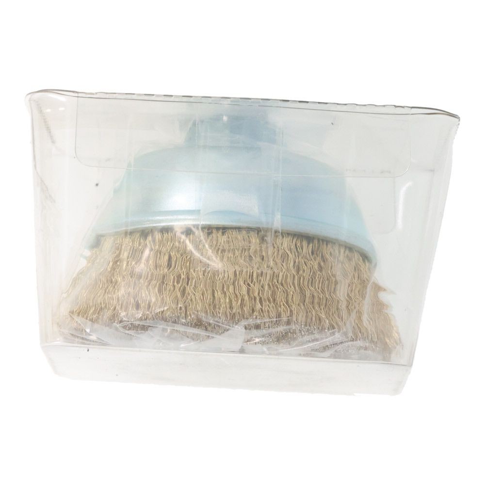 ビクトリー　カップワイヤーブラシ真鍮メッキ　ＧＣＰー1　７５mm, シルバー, 75mm