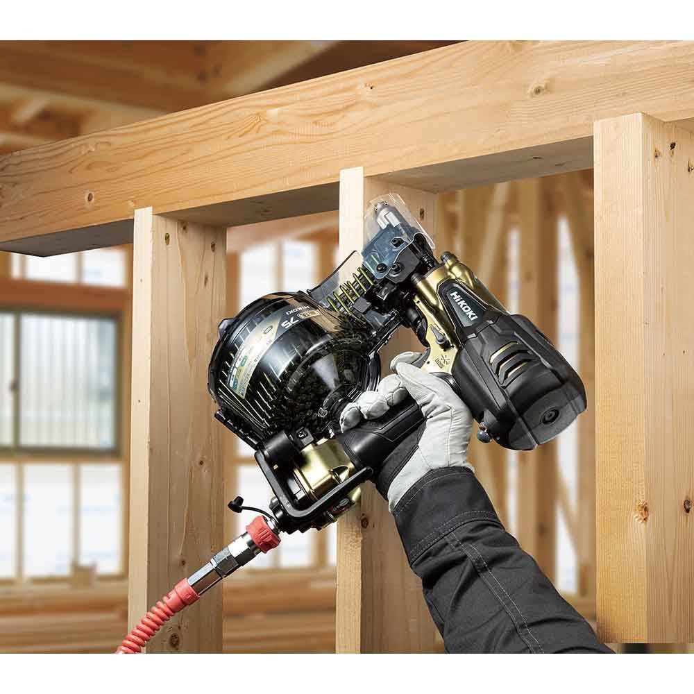 ハイコーキ　HiKOKI 高圧ロール釘打機 NV75HRA (S), ハイゴールド, NV75HRA (S)