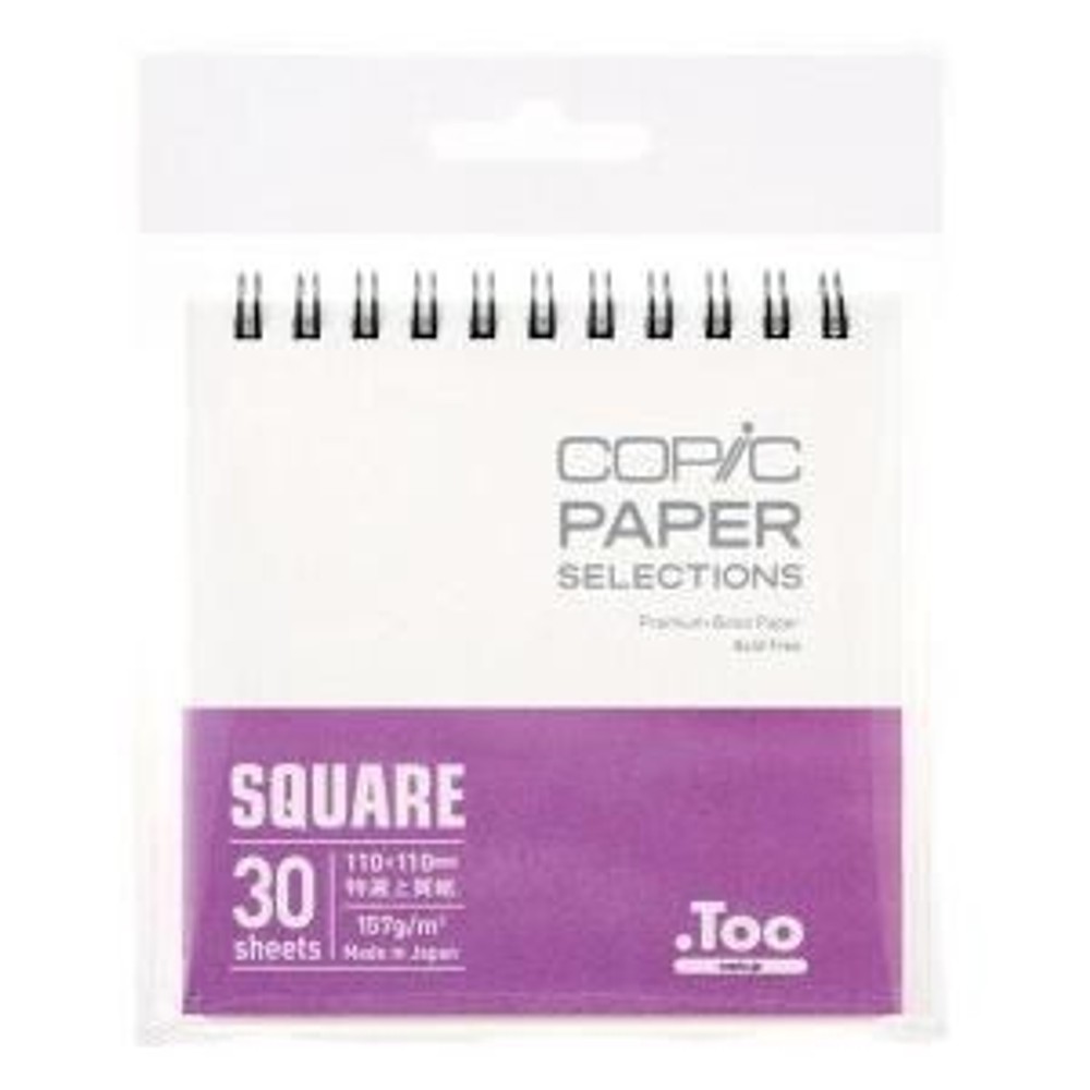 コピックスケッチブック スクエア （30枚綴じ） Copic .Too, コピックスケッチブック スクエア, （30枚綴じ）