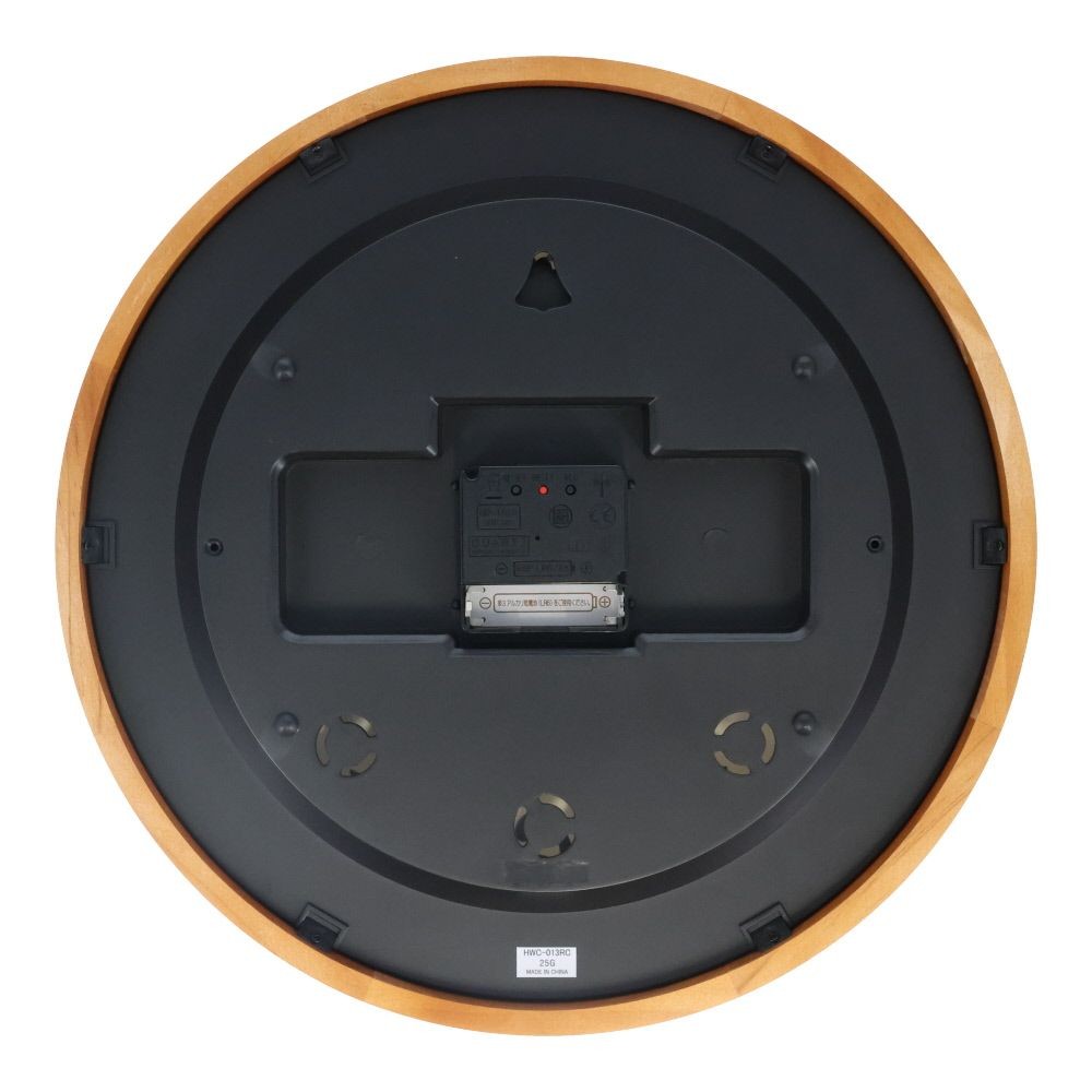 フォルミア　Ｆｏｒｍｉａ　掛時計　電波, ブラウン, 33cm