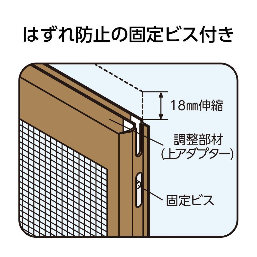 特注サイズオーダー OKアミド ステン 高さ1501〜1873 幅666〜890 【別送品】【日曜祝日配送不可・時間指定不可】 , 枠/ステン＋ネット/ブラック, 高さ1501〜1873　幅666〜890