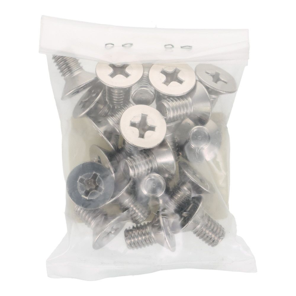 ＯＨＳＡＴＯ　ステンレス　小ねじ　皿　Ｍ８&times;１５　２０入, ステンレス, 20個入り