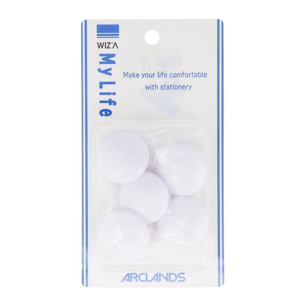 ウイザ WIZ'Aカラーマグネット ホワイト, その他カラー１, 3cm