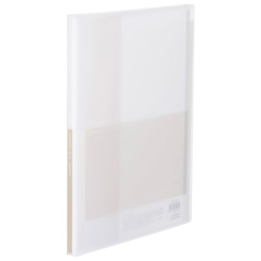 クリヤーブック　Glassele A4 20枚, オフホワイト	, A4縦