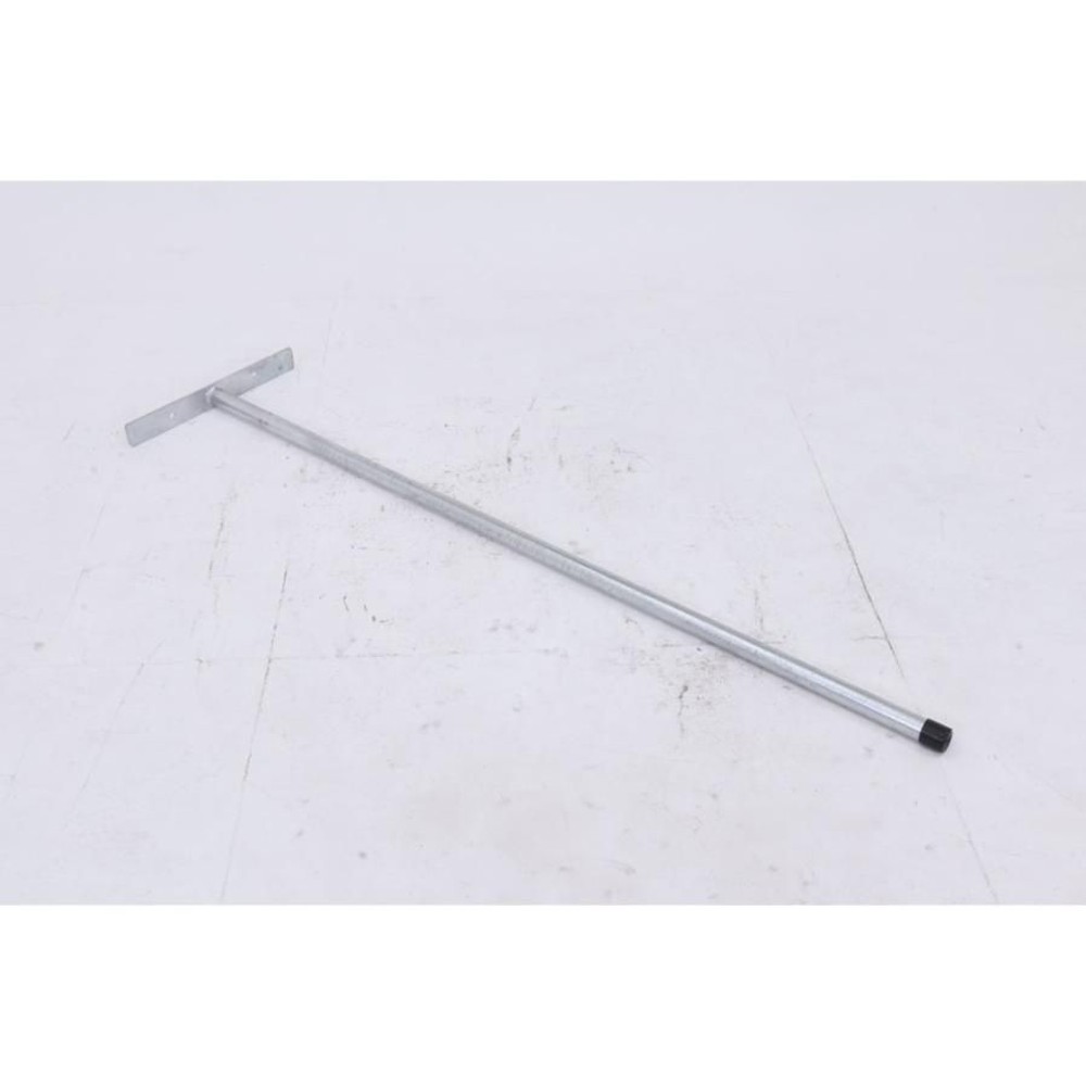 フェンス用支柱　プレート型150【メーカー直送・代引不可】, スチール, 高さ1500mm