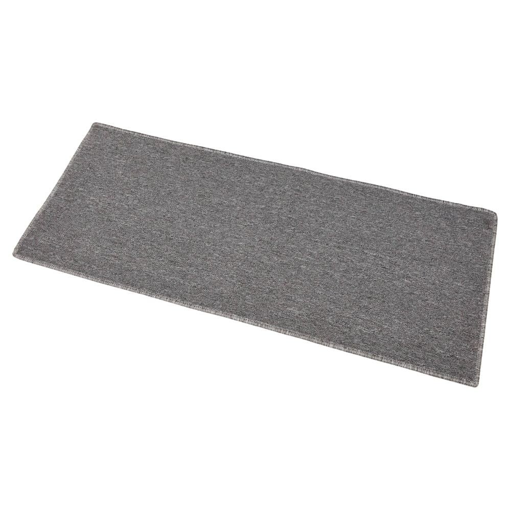 WIZ'A ウイザ　洗えるインテリアマット　約５０Ｘ１２０ＣＭ, グレー, 50&times;120cm