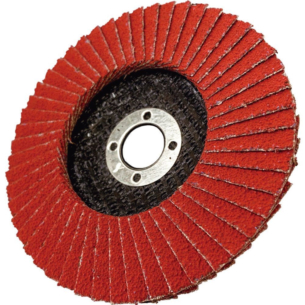 ヤナセ（YANASE） ビートップセラミック　ディスクペーパー　１００×１５　Ｓ＃６０ BTOP-S4, ブラウン, #60