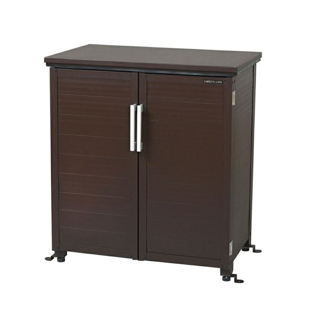グリーンライフ アルミ収納庫 AHS-80【メーカー直送・代引不可】, その他カラー１, その他サイズ１