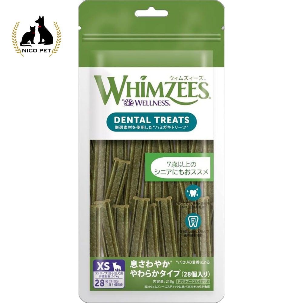 ウィムズィーズ 息さわやか やわらかタイプ XS 28個入り, 超小型犬向け, 28個入り