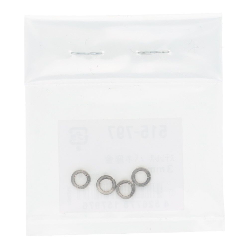 ＯＨＳＡＴＯ　ステンレス　バネ座金　３ｍｍ, ステンレス, 3mm