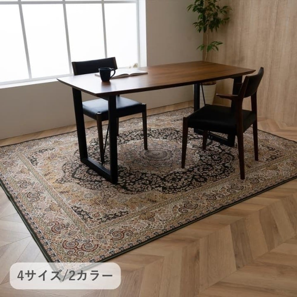 イケヒコ 敷物 ラグ・カーペット 撥水ラグ 『リーガたたみ』  グリーン 【メーカー直送・代引不可】, グリーン, 140&times;200cm
