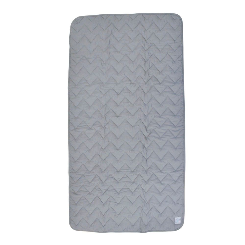 除湿シート入り　洗えるベッドパッド　セミダブル　約１２０&times;２００ｃｍ　グレー, グレー, セミダブル