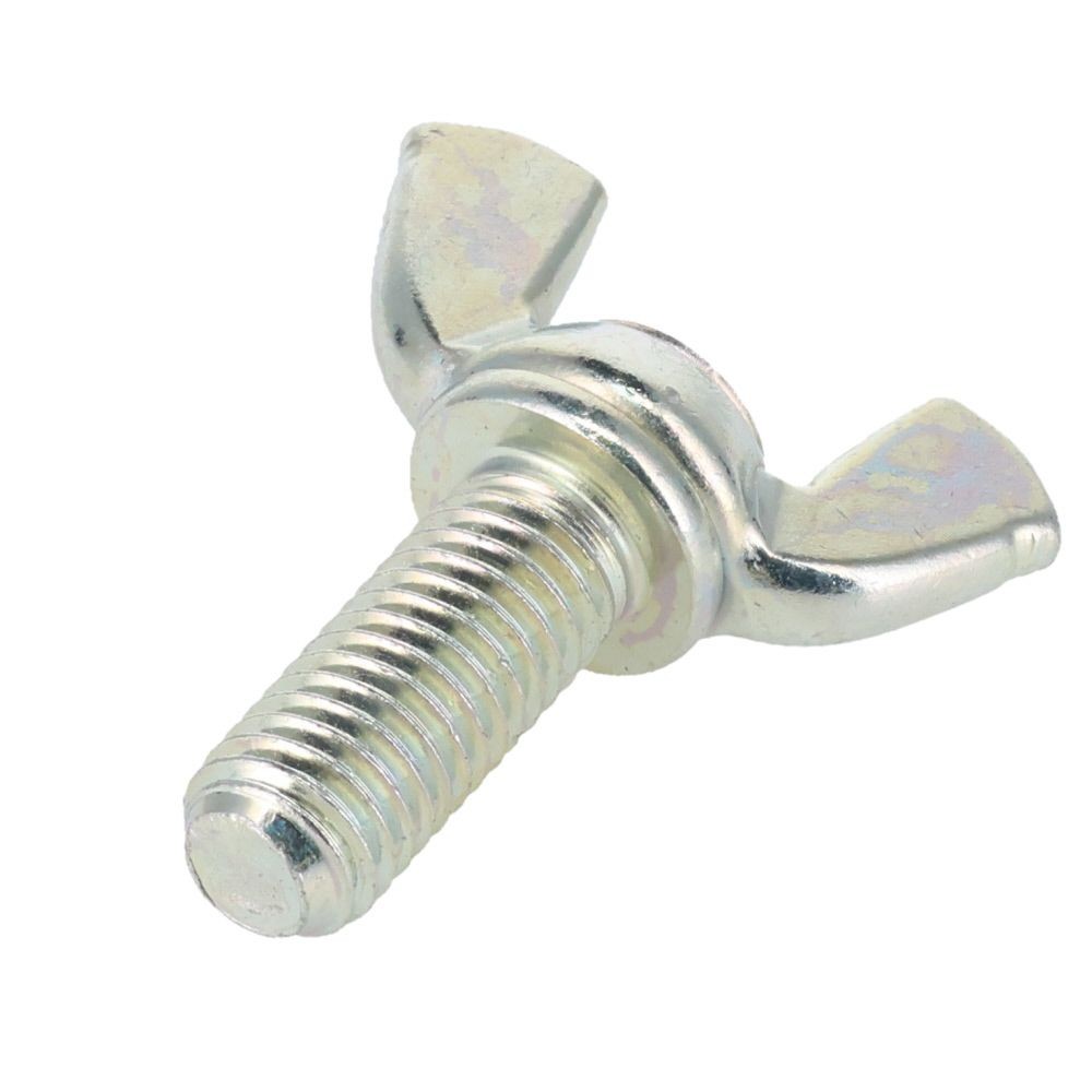 ＯＨＳＡＴＯ　ユニクロ　蝶ボルト　Ｍ１０&times;２５, シルバー, M10&times;25mm