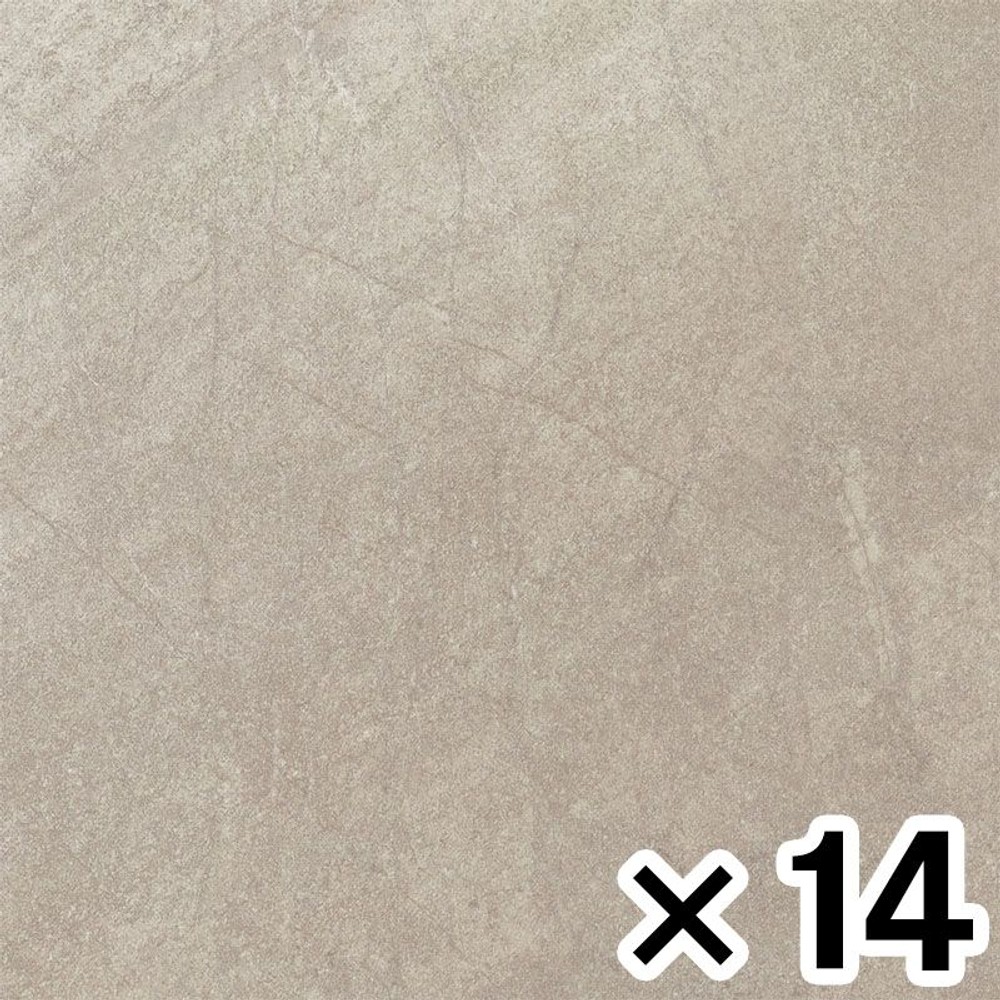 東リ ロイヤルストーン ＰＳＴ４０９１&times;14枚セット, フォグライム, 幅450mm&times;奥行450mm&times;高さ3mm