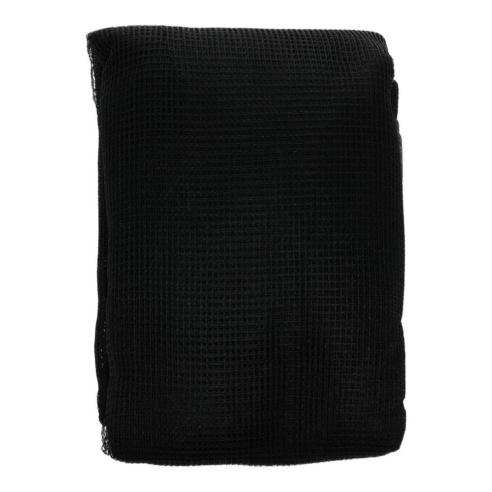 多目的ネット　4ｍｍ目　ハトメ付き　2Ｘ5ｍ黒, ブラック, 約2&times;5m