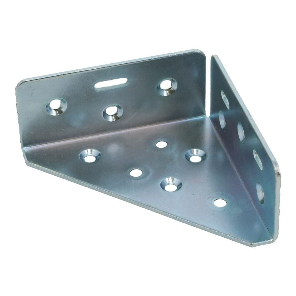 ２&times;４メッキ金具コーナータイプ３５&times;８０&times;８０, メッキ, コーナー