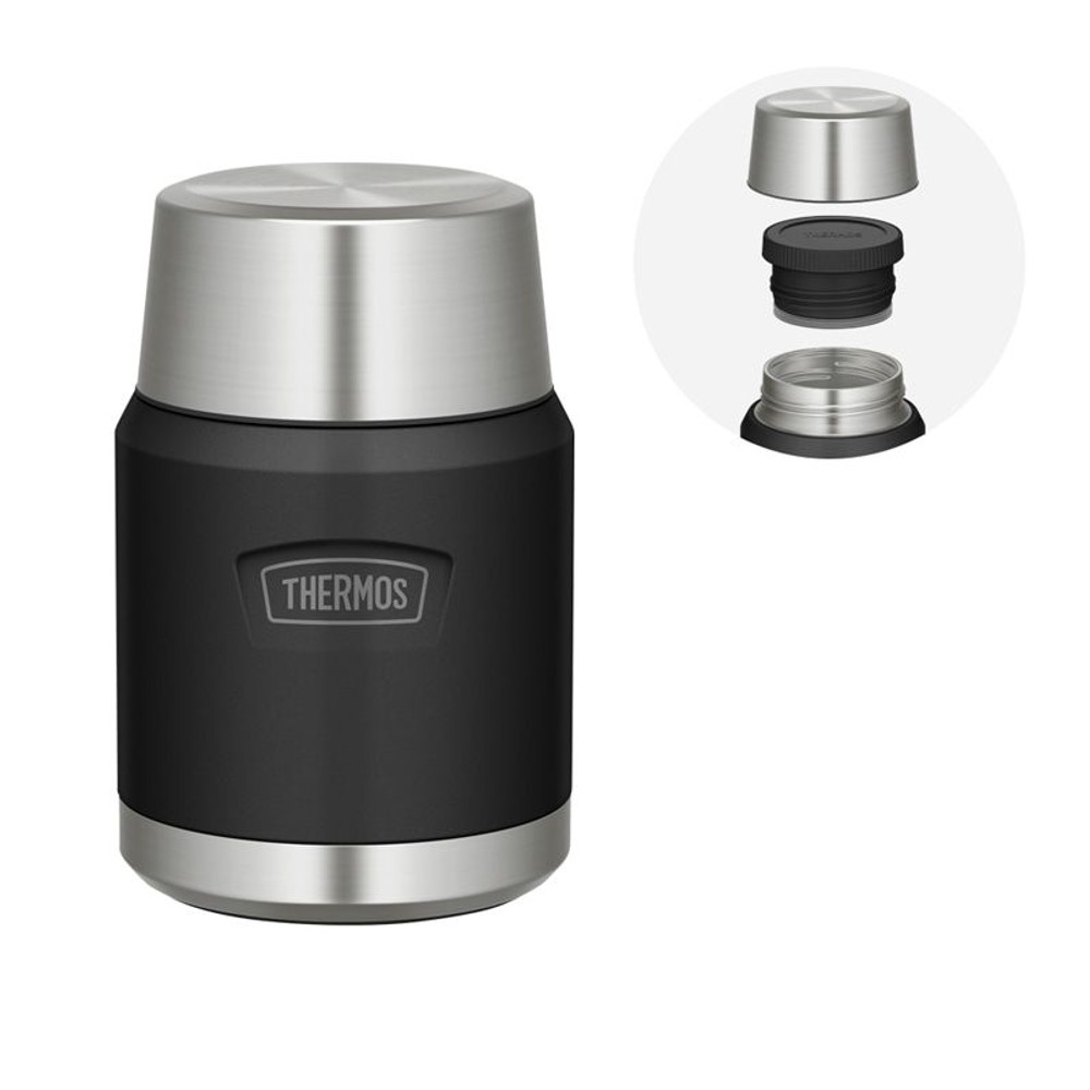 サーモス　フードジャー　５００ｍｌ　ＡＳＳＡー５００　ＧＲＴ, グラナイト, 500ml