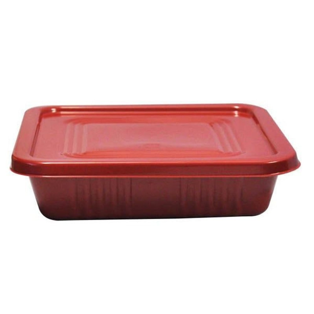 赤飯パック 角 大 5P OF-23, 赤, 5枚入り