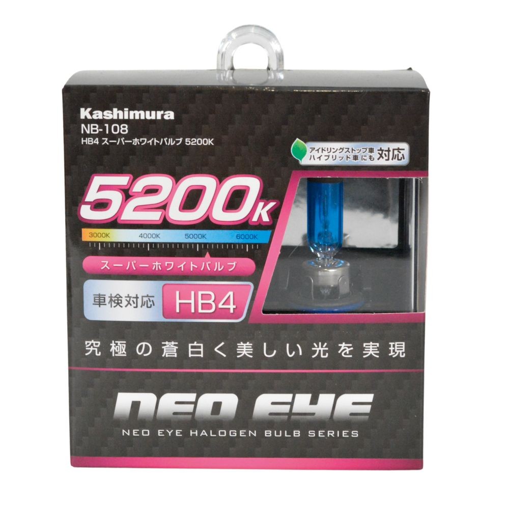 ＨＢ4スーパーホワイトバルブ5200ＫＮＢー108, 色温度：5200K, NB-108