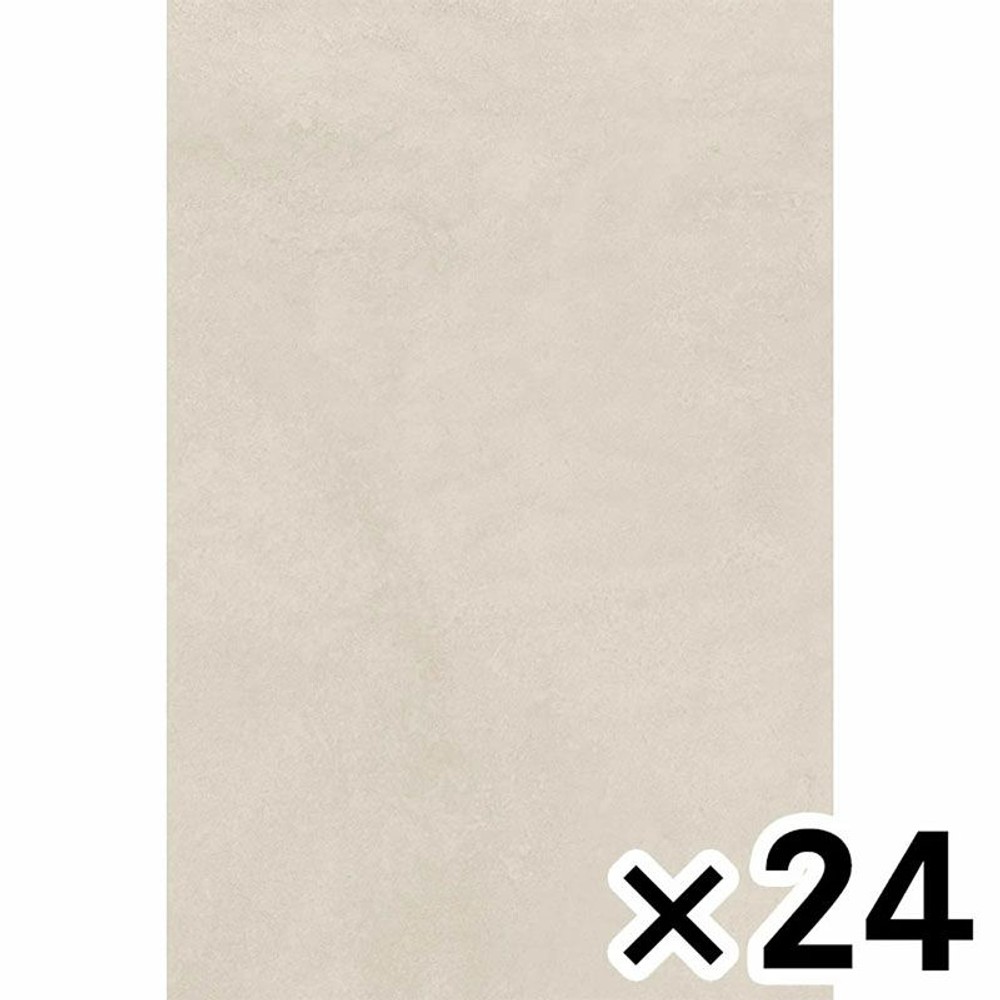 ゆかペタ YKP201　モイストタイル（ホワイト） &times;24枚セット, モイストタイル（ホワイト）, 幅300&times;奥行450&times;高さ2mm