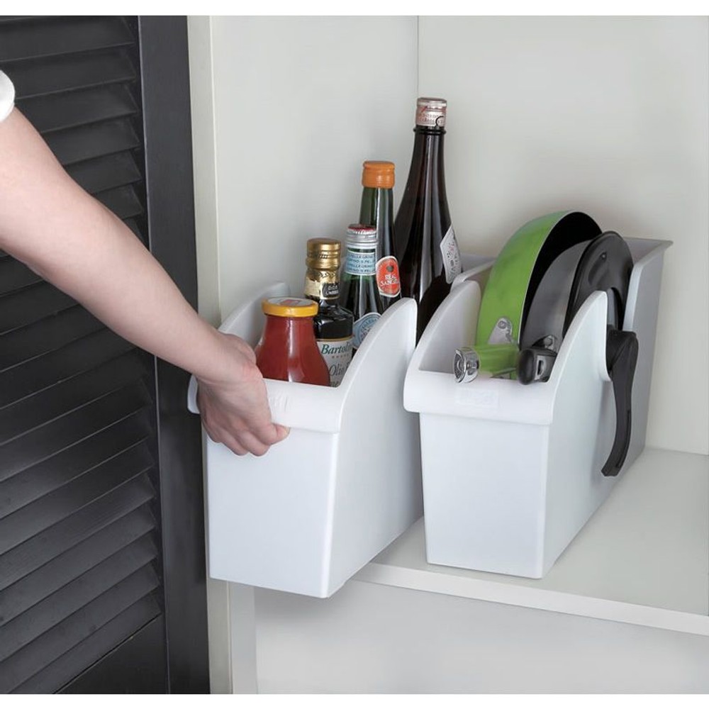 ホワイト　シンク下ボックス・Ｍ, ホワイト, 1個入り