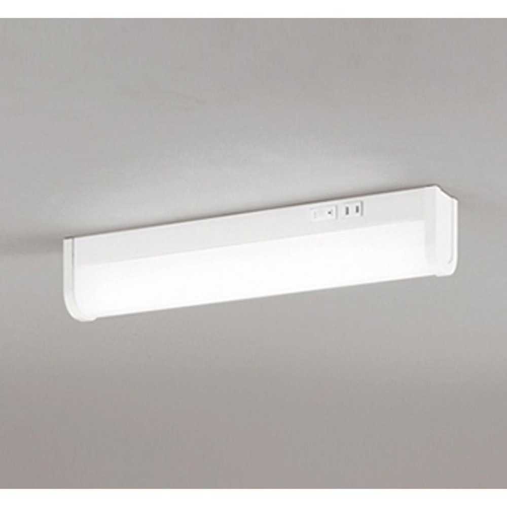 オーデリック SH9078LD LEDキッチンライト15W相当 コンセント付, 白色, 幅65&times;長さ473&times;高さ90mm