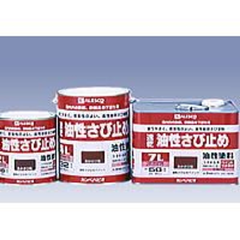カンペハピオ　速乾油性さび止め　鉛丹色　7Ｌ, 鉛丹色, 7.0L