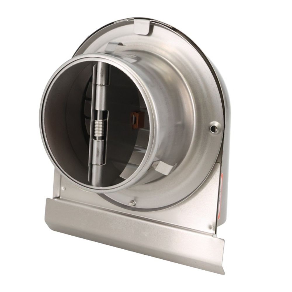 強制Ｄ付　Ｕ型フードガラリ１００パイ　ＵＺＥＶ１００ＹＦＤ, ヘアーライン, φ100mm