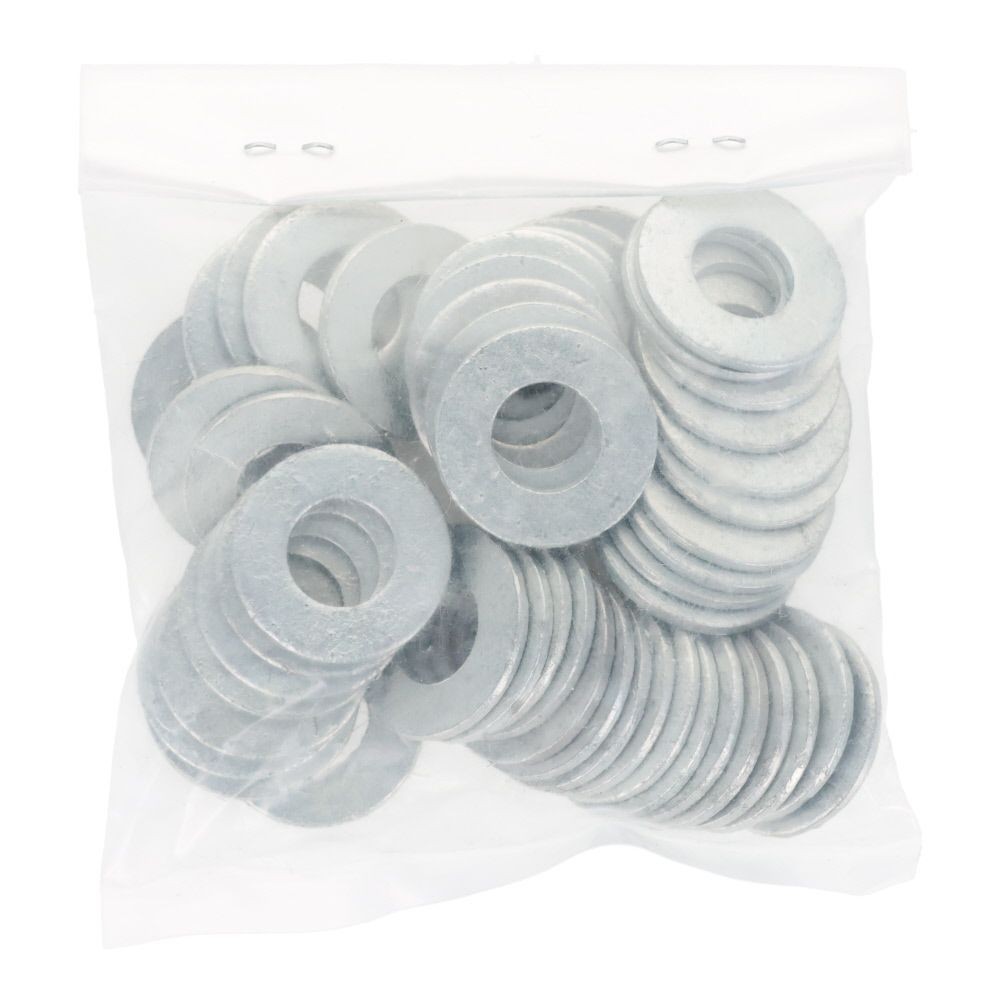 ドブメッキワッシャー　１０&times;２２&times;１．６ｍｍ　５０入　袋売, 丸座金, 10&times;22&times;1.6