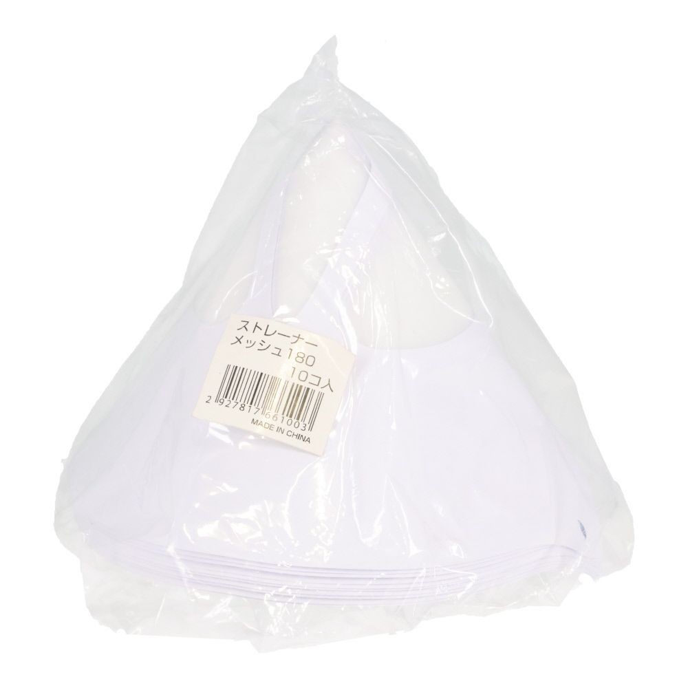 ストレーナー　　　１８０（１０枚）, 白, 10枚
