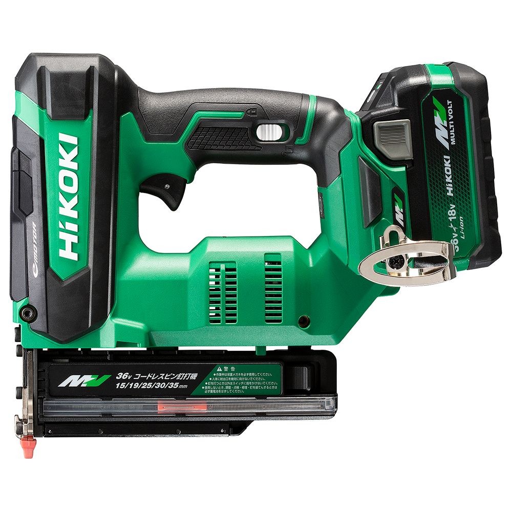 ハイコーキ　HIKOKI ３６Ｖピン釘打機（蓄電池１個、充電器付き） NP3635DA (XPZ), グリーン, NP3635DA (XPZ)