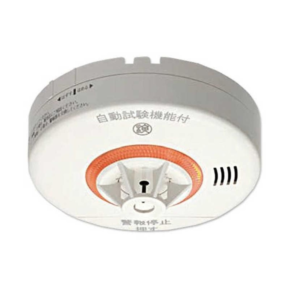 住宅用火災警報器 ねつタンちゃん10 (音声式・熱式10年) ホワイト CRH-1B-X, ホワイト, 100&times;405&times;100mm