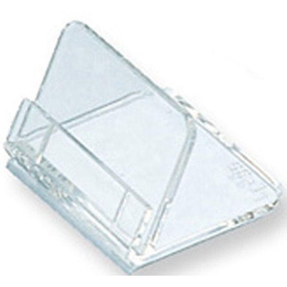 共栄　メタクリル豆カード立　　Ｌ型　　Ｌ―35―5（バラ）, クリア, バラ