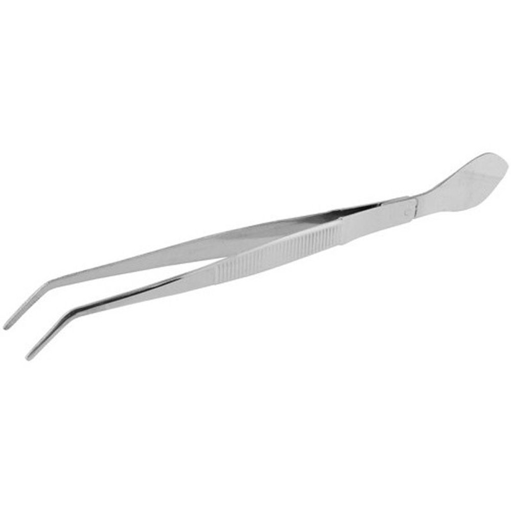 ステンピンセット　曲, ステン, 曲がり