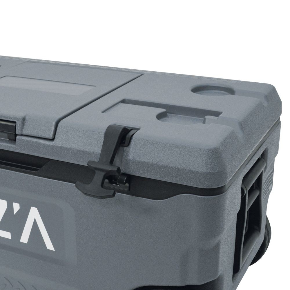 ウィザ WIZ'A 5DAYS　クーラー　キャスター付  75L, ダークグレー, 75L